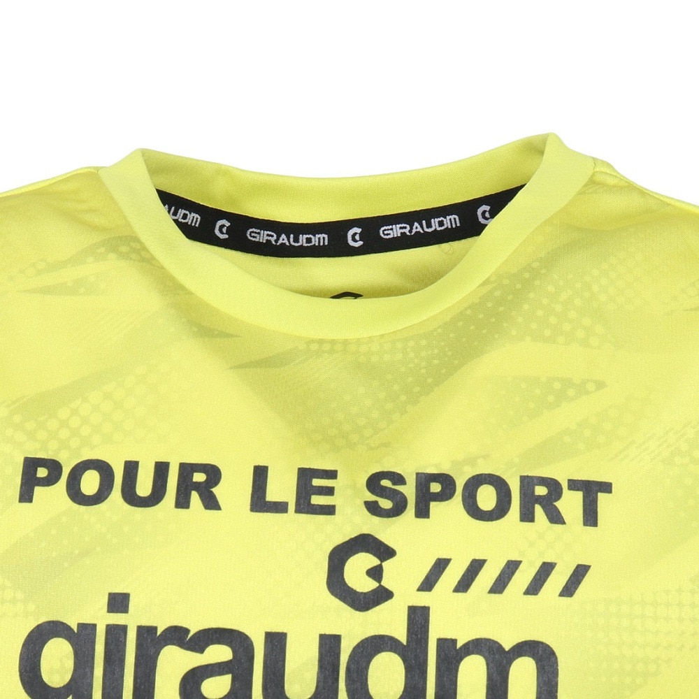 ジローム（GIRAUDM）（キッズ）ジュニア ドライプラス15 メッシュ 半袖Tシャツ GHST CT5S0051-TR865-GRJY FGRN