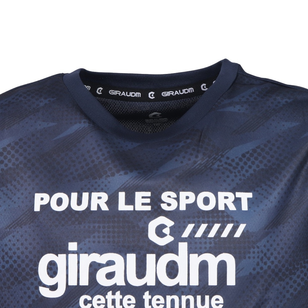 ジローム（GIRAUDM）（キッズ）ドライプラス15 メッシュ 半袖Tシャツ CT5S0051-TR865-GRJY NVY