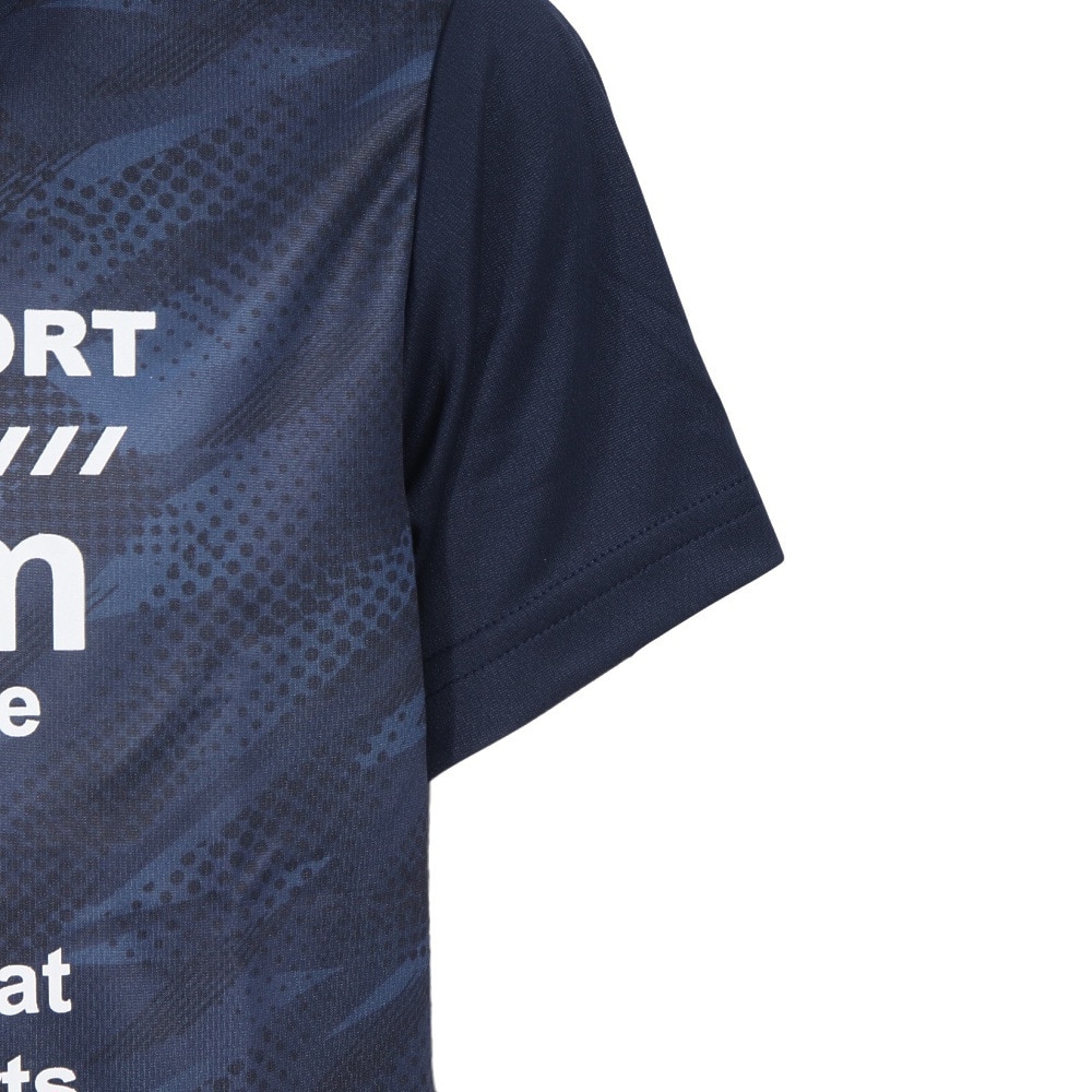 ジローム（GIRAUDM）（キッズ）ドライプラス15 メッシュ 半袖Tシャツ CT5S0051-TR865-GRJY NVY
