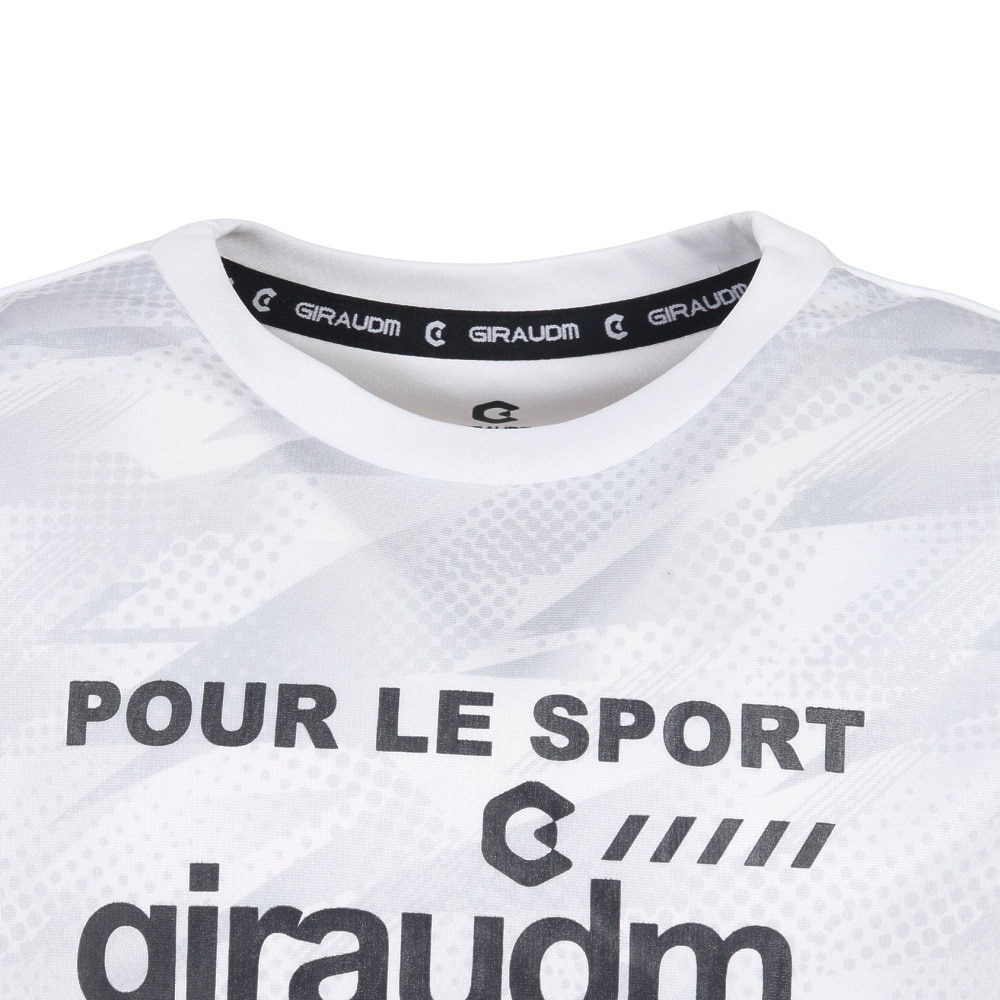 ジローム（GIRAUDM）（キッズ）ドライプラス15 メッシュ 半袖Tシャツ CT5S0051-TR865-GRJY WHT