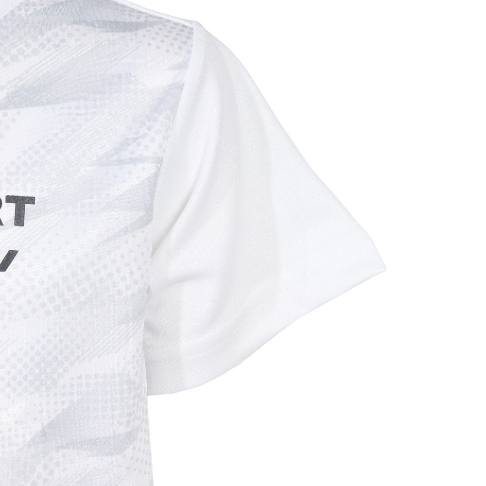 ジローム（GIRAUDM）（キッズ）ドライプラス15 メッシュ 半袖Tシャツ CT5S0051-TR865-GRJY WHT
