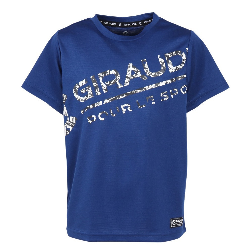 ジローム（GIRAUDM）（キッズ）ドライプラス15 メッシュ 半袖Tシャツ CT5S0052-TR865-GRJY BLU