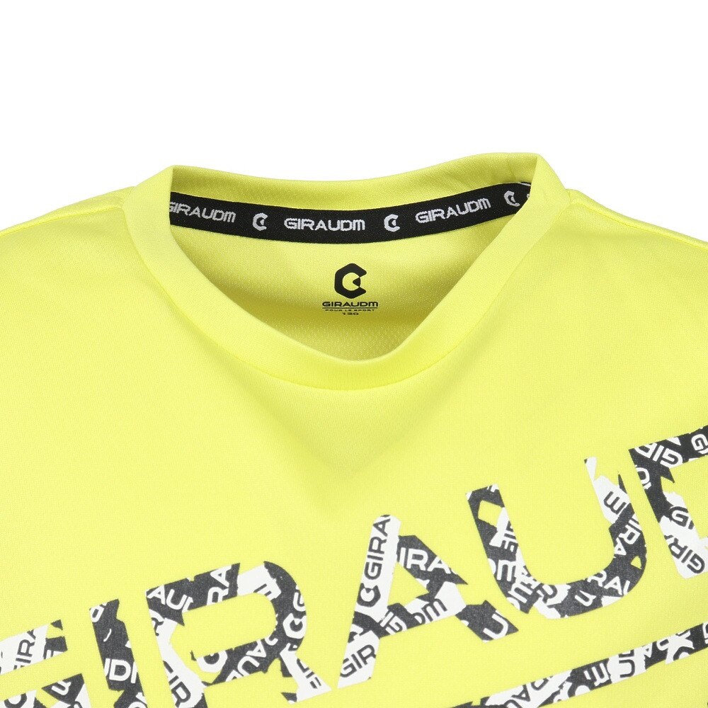 ジローム（GIRAUDM）（キッズ）ジュニア ドライプラス15 メッシュ 半袖Tシャツ CT5S0052-TR865-GRJY FGRN