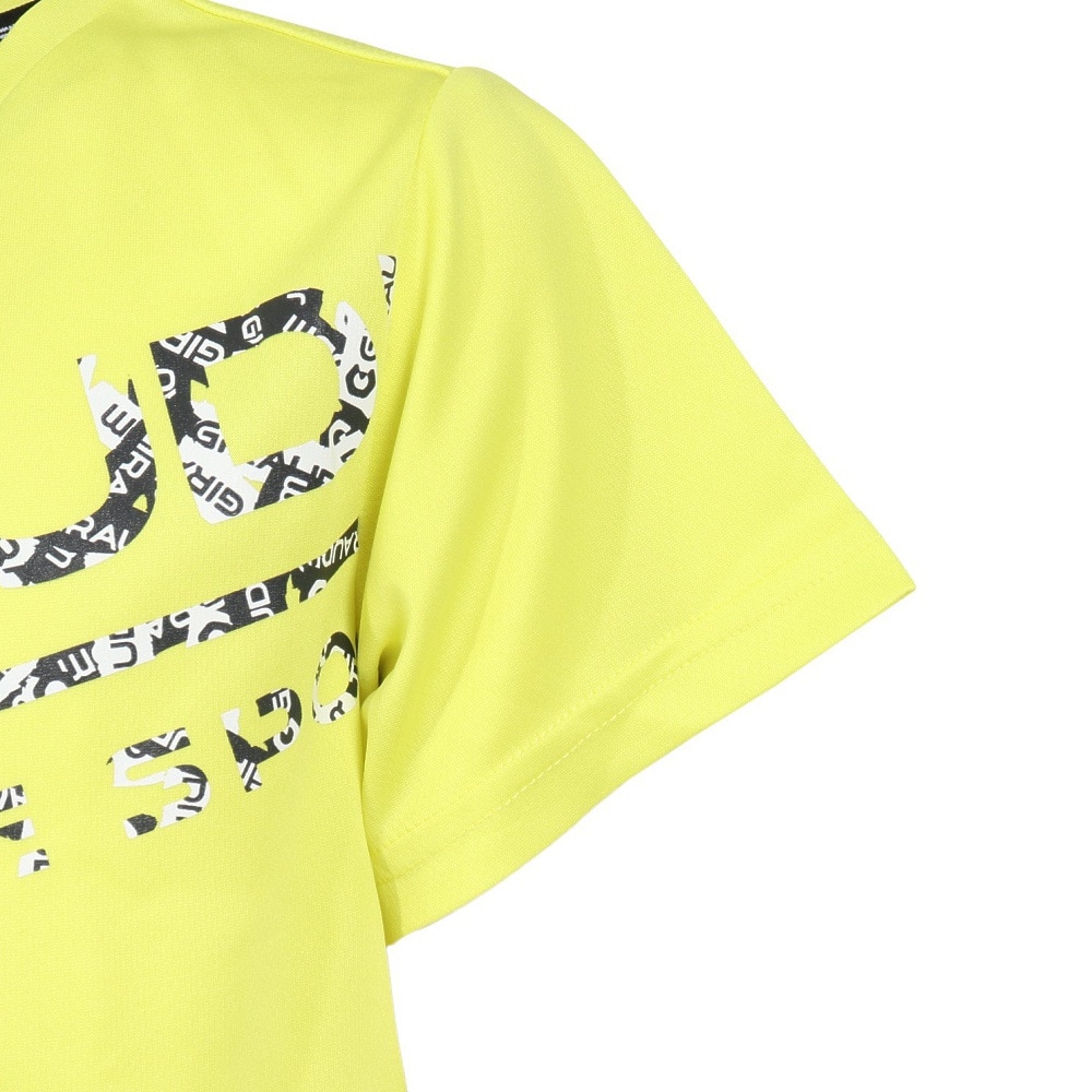 ジローム（GIRAUDM）（キッズ）ジュニア ドライプラス15 メッシュ 半袖Tシャツ CT5S0052-TR865-GRJY FGRN