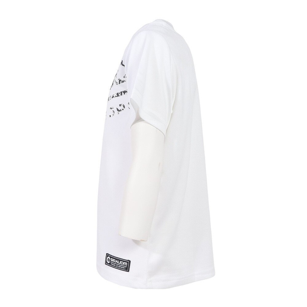 ジローム（GIRAUDM）（キッズ）ドライプラス15 メッシュ 半袖Tシャツ CT5S0052-TR865-GRJY WHT
