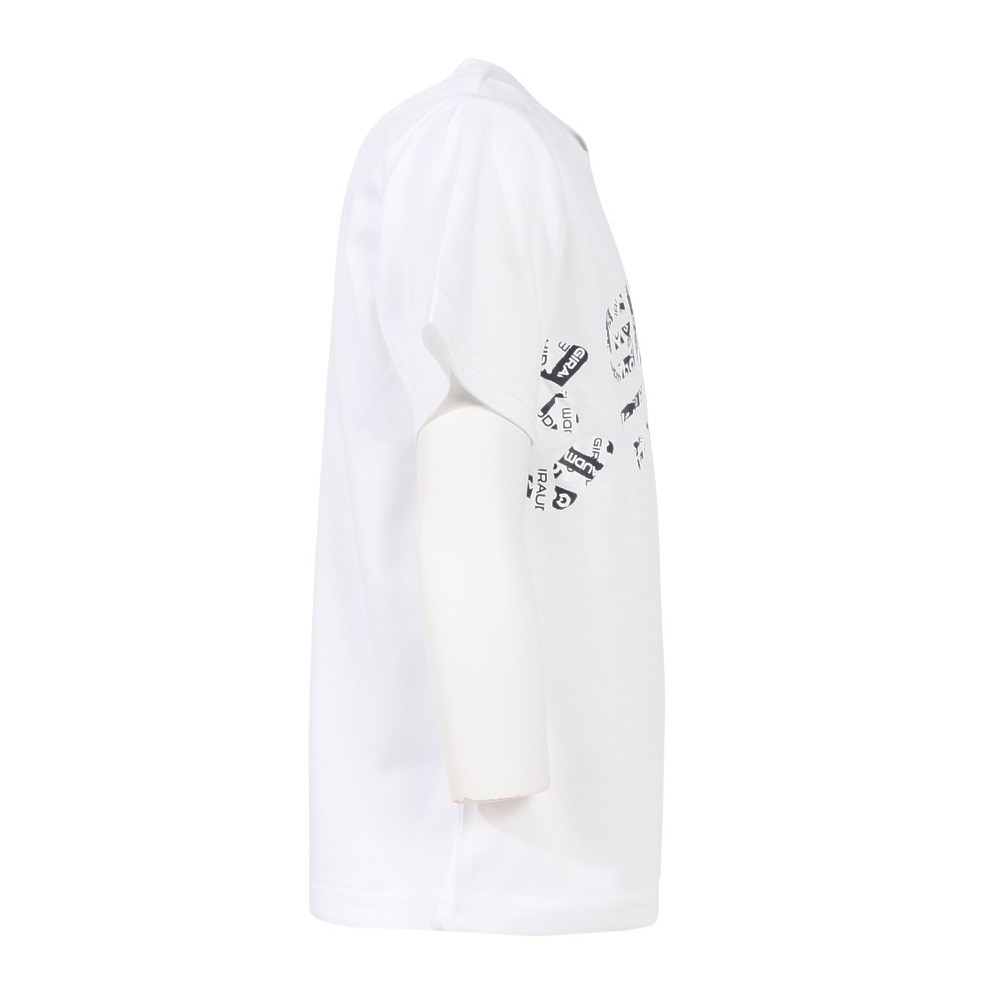 ジローム（GIRAUDM）（キッズ）ドライプラス15 メッシュ 半袖Tシャツ CT5S0052-TR865-GRJY WHT
