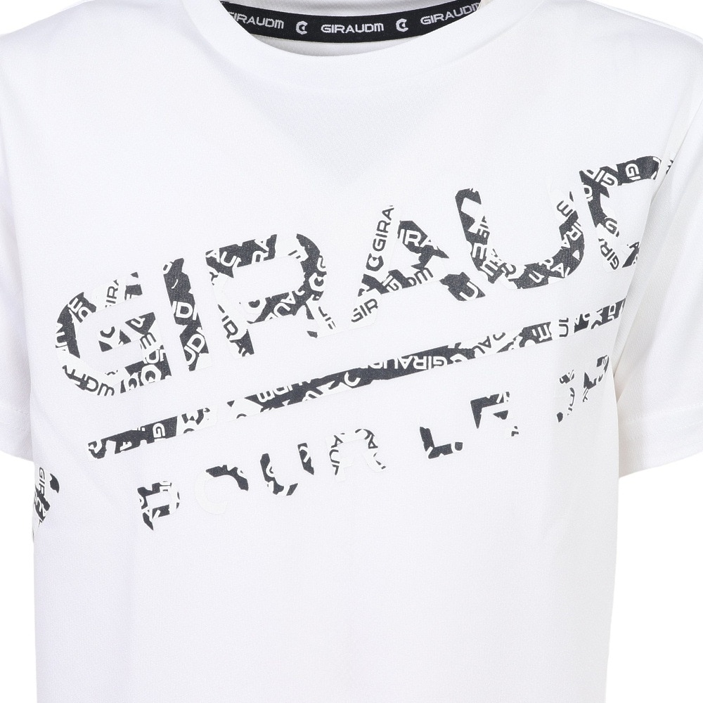 ジローム（GIRAUDM）（キッズ）ドライプラス15 メッシュ 半袖Tシャツ CT5S0052-TR865-GRJY WHT