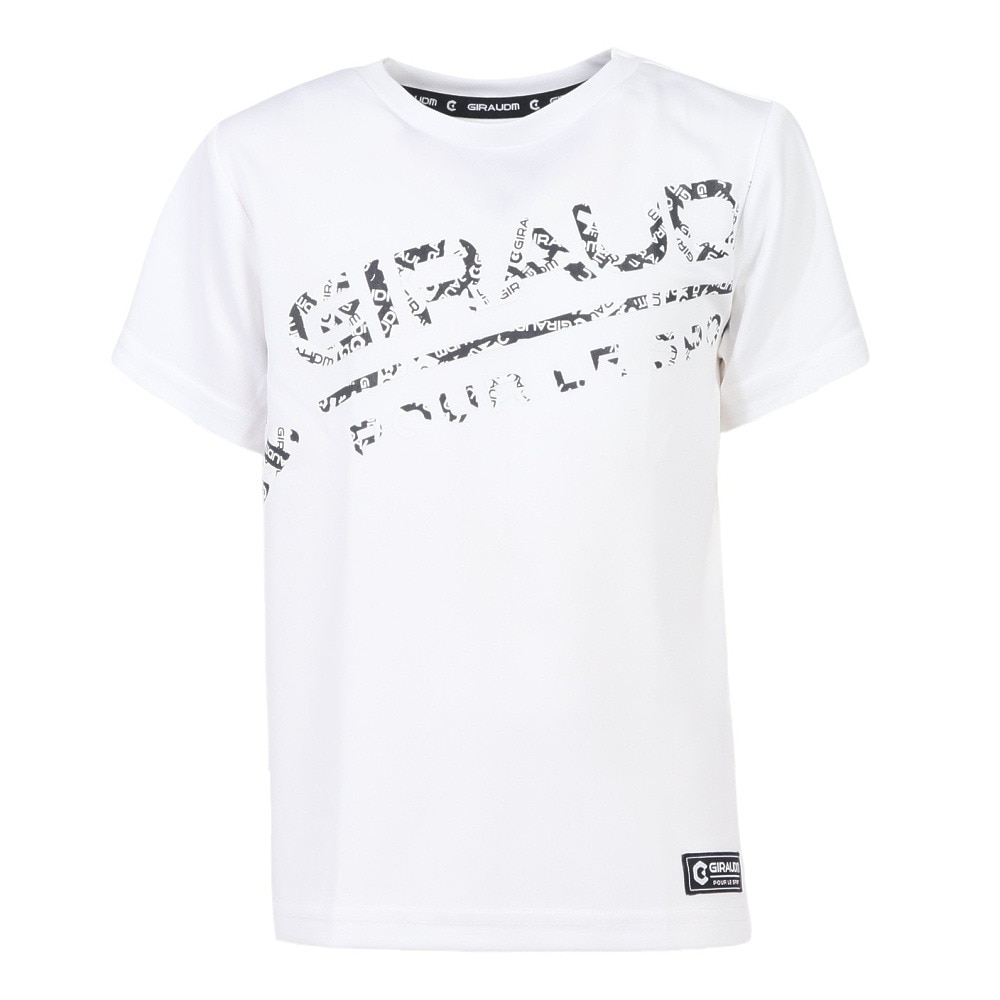 ジローム（GIRAUDM）（キッズ）ドライプラス15 メッシュ 半袖Tシャツ CT5S0052-TR865-GRJY WHT