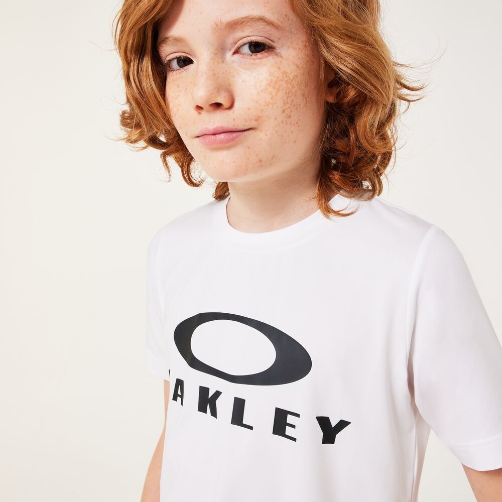 オークリー（OAKLEY）（キッズ）ジュニア QD 半袖 BARK Tシャツ FOA407709-100