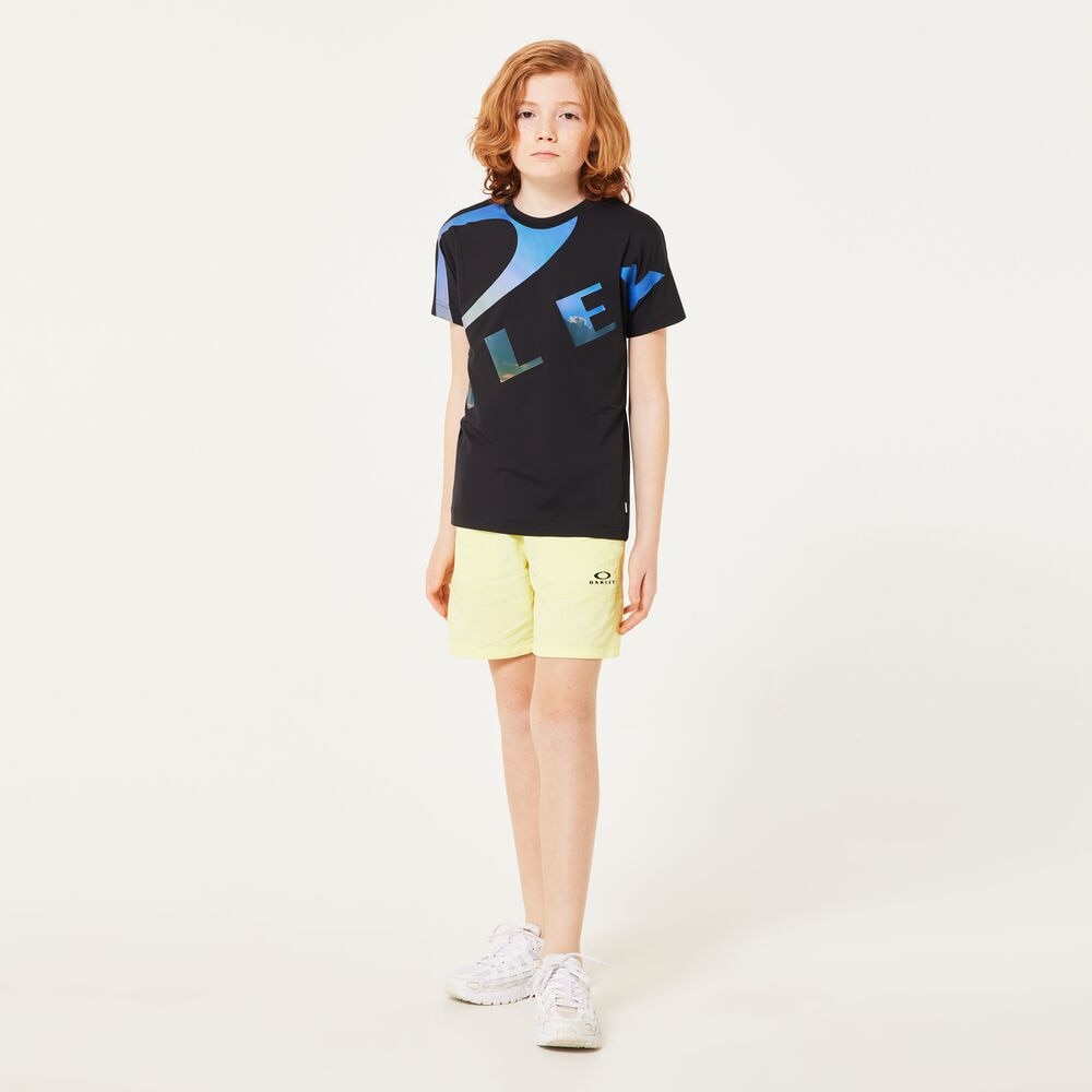 オークリー（OAKLEY）（キッズ）ジュニア QD 半袖 フォト Tシャツ FOA407710-02E