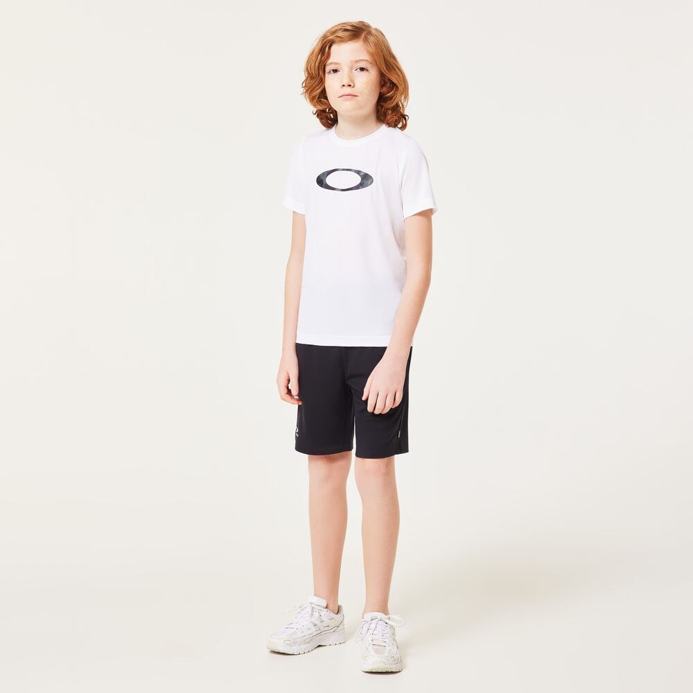 オークリー（OAKLEY）（キッズ）ジュニア テック COLD 半袖 ELLIPSE Tシャツ 9.0 FOA407716-100