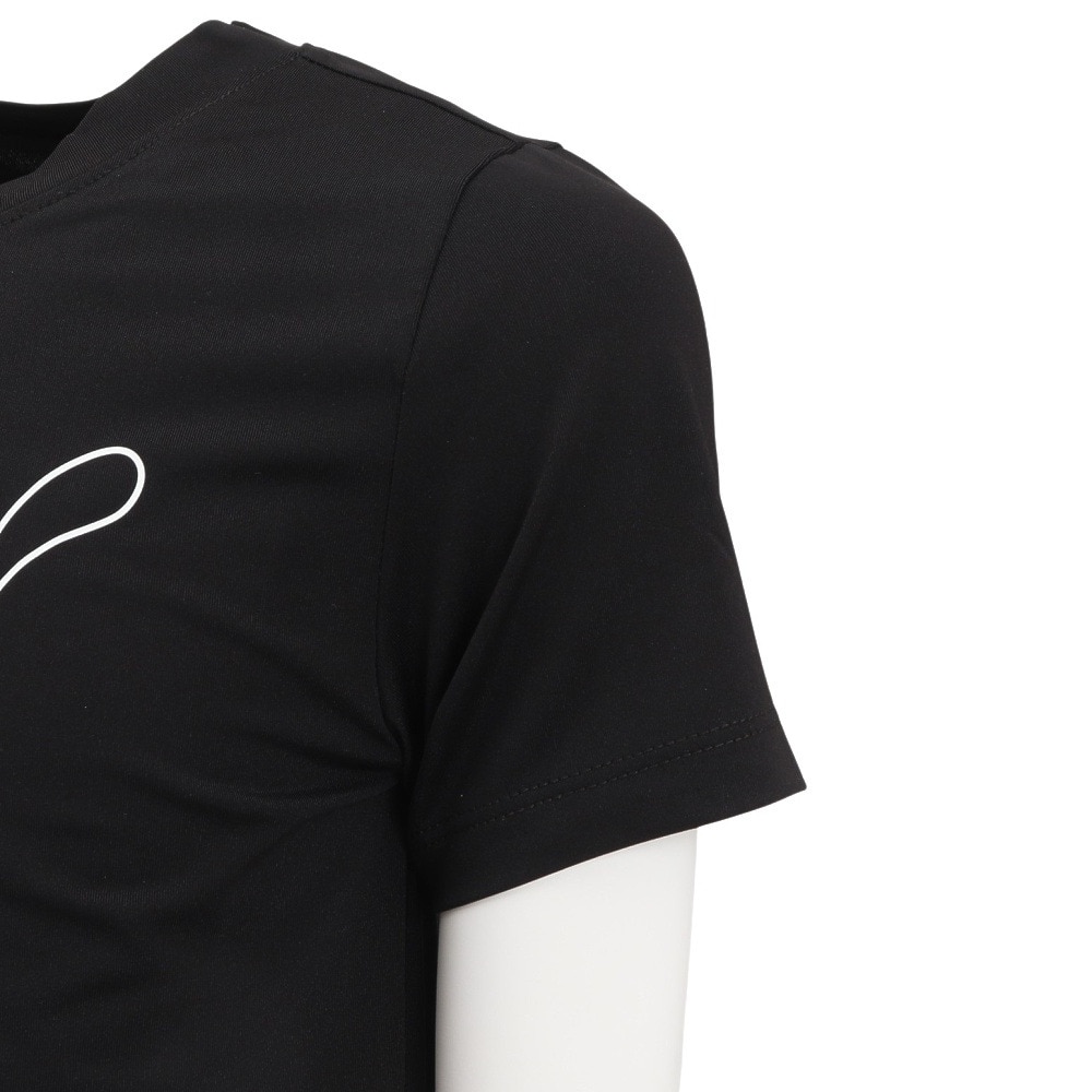 プーマ（PUMA）（キッズ）ジュニア TAD ESS キャットロゴ 半袖Tシャツ 527192 01 BLK