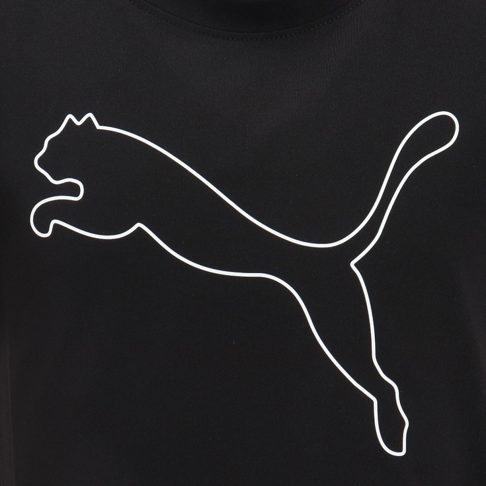 プーマ（PUMA）（キッズ）ジュニア TAD ESS キャットロゴ 半袖Tシャツ 527192 01 BLK