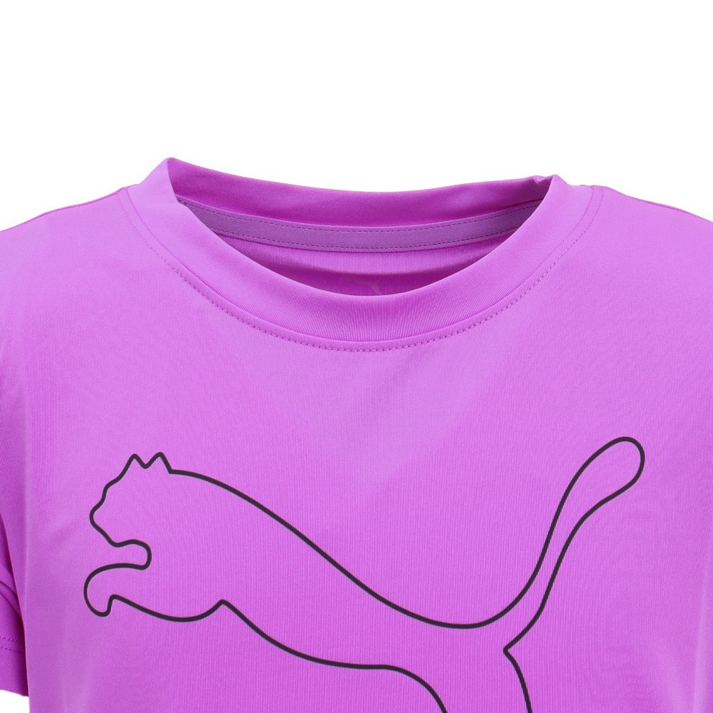 プーマ（PUMA）（キッズ）ジュニア TAD ESS キャットロゴ 半袖Tシャツ 527192 88 MGT