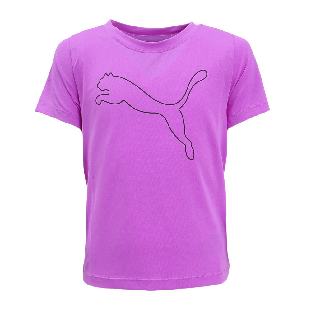 プーマ（PUMA）（キッズ）ジュニア TAD ESS キャットロゴ 半袖Tシャツ 527192 88 MGT
