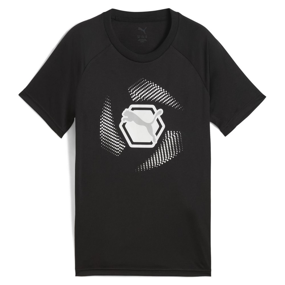 プーマ（PUMA）（キッズ）ジュニア ACTIVE SPORTS グラフィック ポリ 半袖Tシャツ 687748 01 BLK