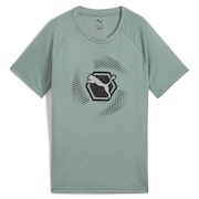 (キッズ)ジュニア ACTIVE SPORTS グラフィック ポリ 半袖Tシャツ 687748 30 MNT