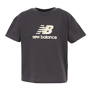 (キッズ)ジュニア DRY スタックドロゴ 半袖Tシャツ ABT55541BLK