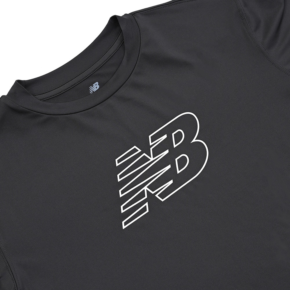 ニューバランス（new balance）（キッズ）ショートスリーブＴシャツ YT51009BLK
