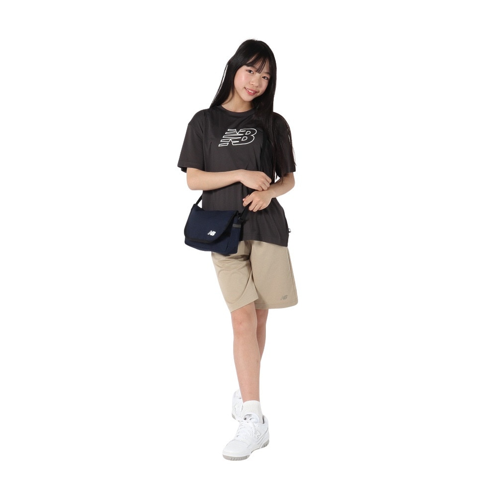 ニューバランス（new balance）（キッズ）ショートスリーブＴシャツ YT51009BLK