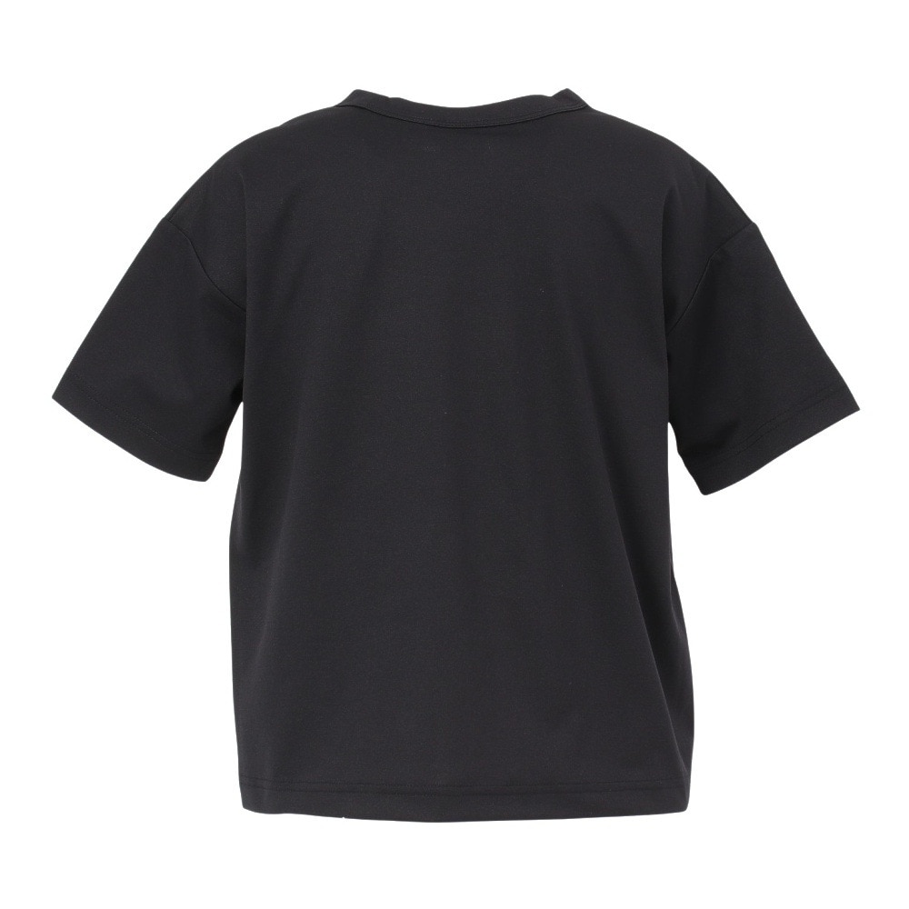 ニューバランス（new balance）（キッズ）ジュニア ロゴショートスリーブトップ 半袖Tシャツ ABT55525BK