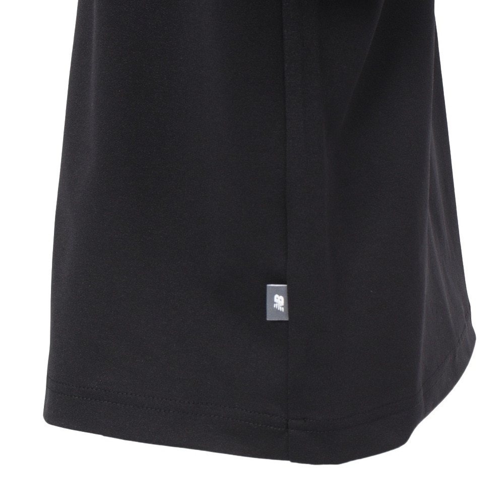 ニューバランス（new balance）（キッズ）ジュニア ロゴショートスリーブトップ 半袖Tシャツ ABT55525BK