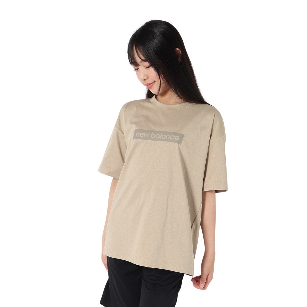 ニューバランス（new balance）（キッズ）UVDRYニット半袖Tシャツ ABT55525INC