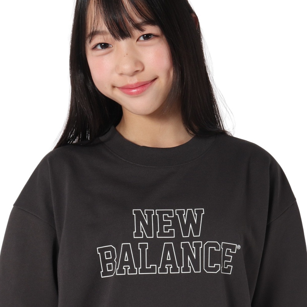 ニューバランス（new balance）（キッズ）ショートスリーブTシャツ YT51008BLK