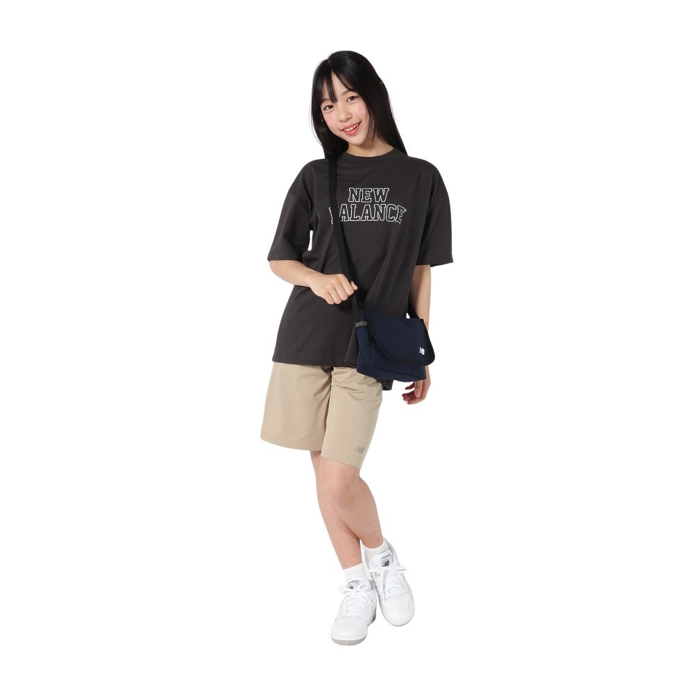 ニューバランス（new balance）（キッズ）ショートスリーブTシャツ YT51008BLK