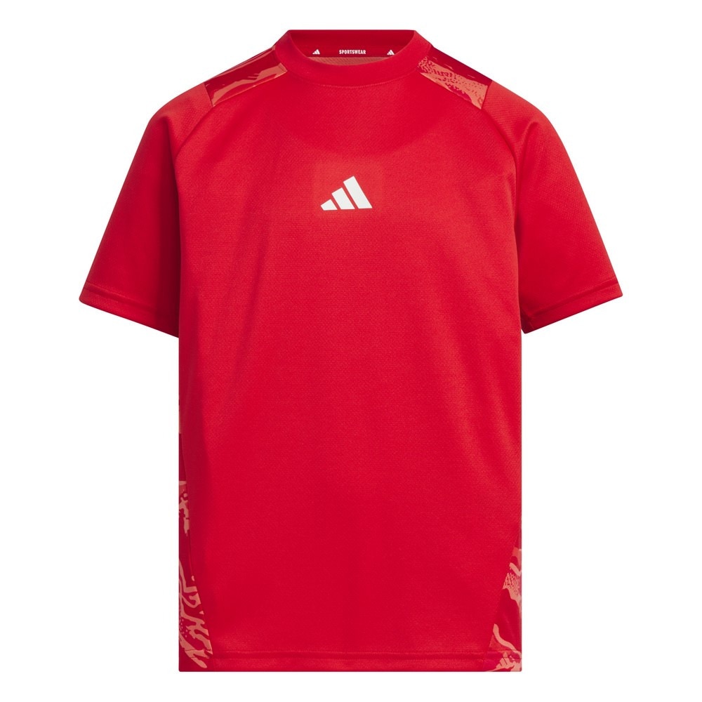 アディダス（adidas）（キッズ）ジュニア MH エッセンシャルズ カラーブロック 半袖Tシャツ KCE70-JM4538