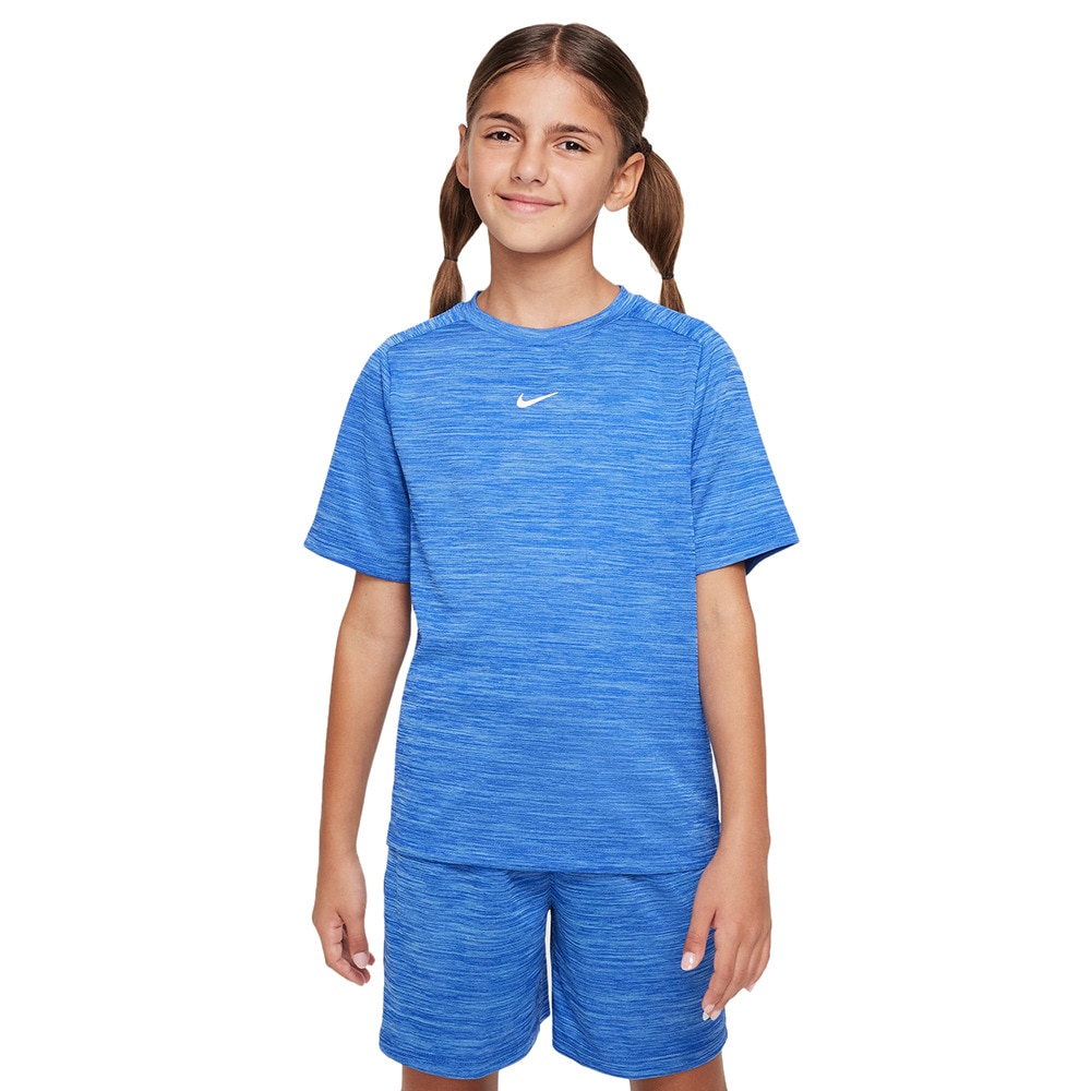 ナイキ（NIKE）（キッズ）マルチ ジュニア ドライフィット ショートスリーブ トップ HJ3771-480