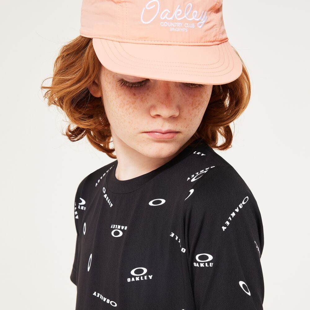 オークリー（OAKLEY）（キッズ）ジュニア QD 半袖 グラフィック Tシャツ FOA407711-00G