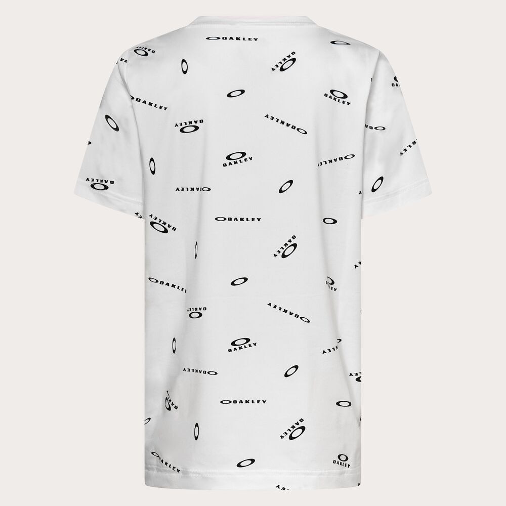 オークリー（OAKLEY）（キッズ）ジュニア QD 半袖 グラフィック Tシャツ FOA407711-186