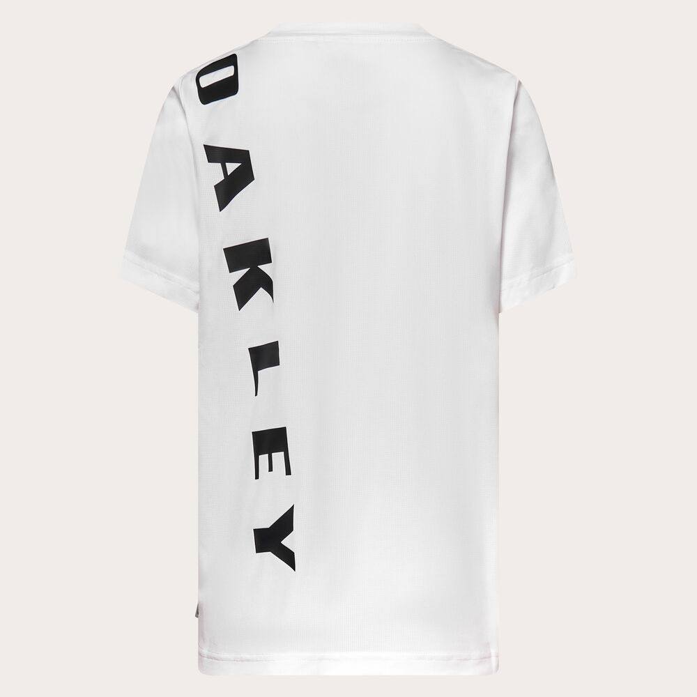 オークリー（OAKLEY）（キッズ）ジュニア テック COLD 半袖 BOLD Tシャツ 9.0 FOA407717-100