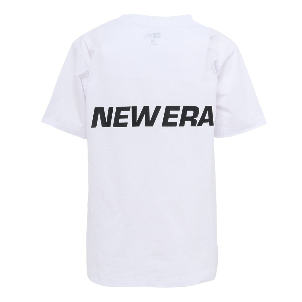 ニューエラ（NEW ERA）（キッズ）アウトドア ジュニア 半袖 ユーティリティー Tシャツ Wordmark WHI 14391924