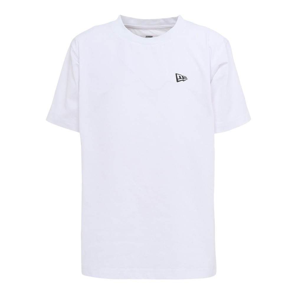 ニューエラ（NEW ERA）（キッズ）アウトドア ジュニア 半袖 ユーティリティー Tシャツ Wordmark WHI 14391924