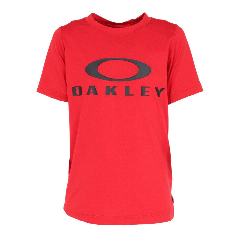 Oakley 赤色 Tシャツ Mサイズ オークリー（OAKLEY）（キッズ）ジュニア Qd O Bark 11.0 半袖Tシャツ