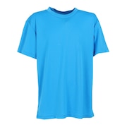 (キッズ)ドライ 吸汗速乾 UVカット ジュニア 半袖無地Tシャツ 865PG9CD9296 BLU
