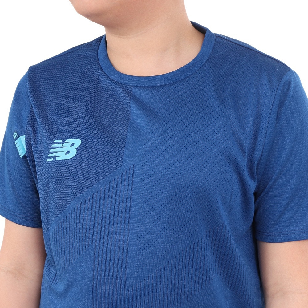 ニューバランス（new balance）（キッズ）ジュニア ジャガードTシャツ JT231437ATE