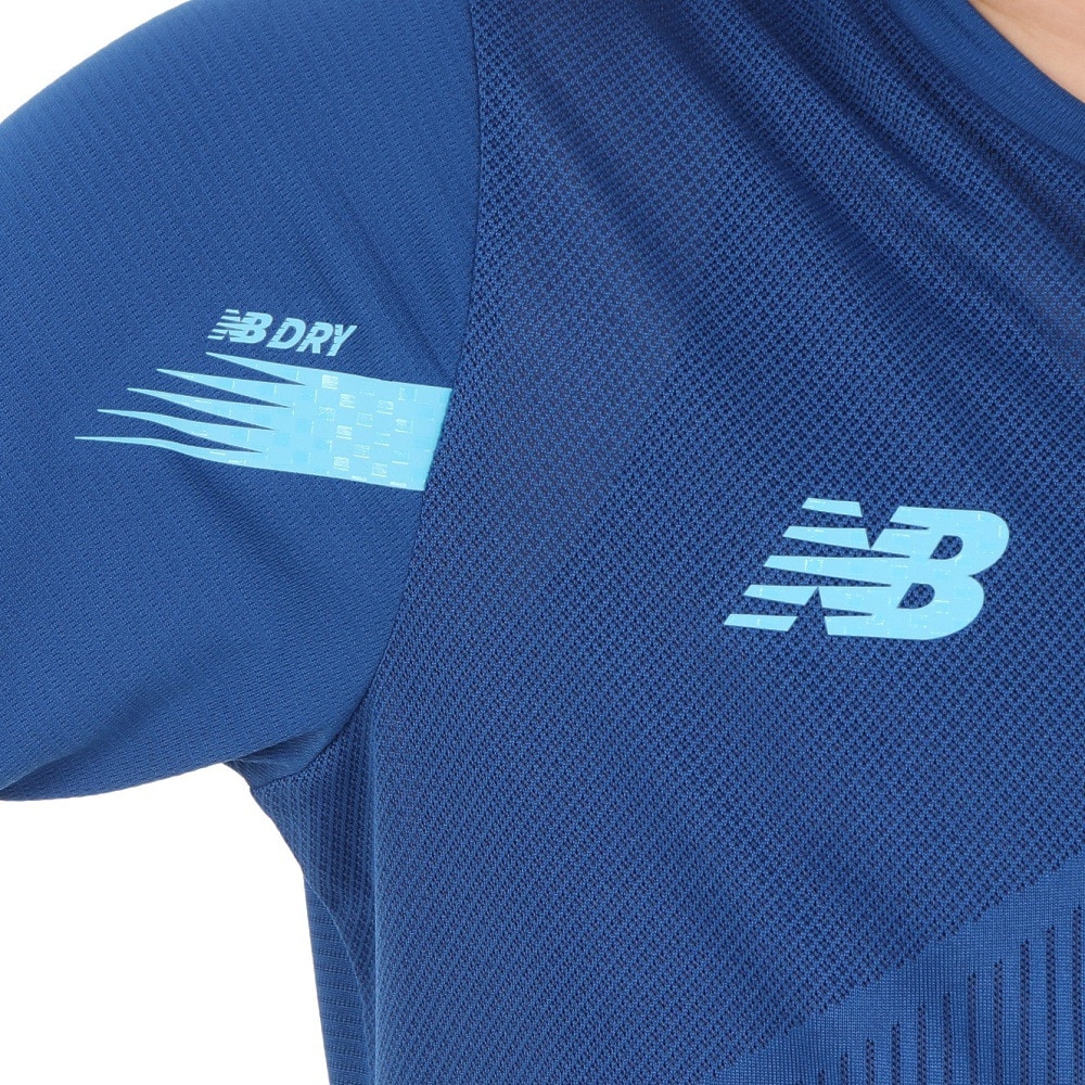 ニューバランス（new balance）（キッズ）ジュニア ジャガードTシャツ JT231437ATE