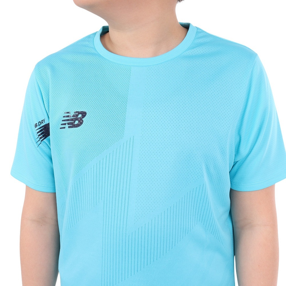 ニューバランス（new balance）（キッズ）ジュニア ジャガードTシャツ JT231437BYS