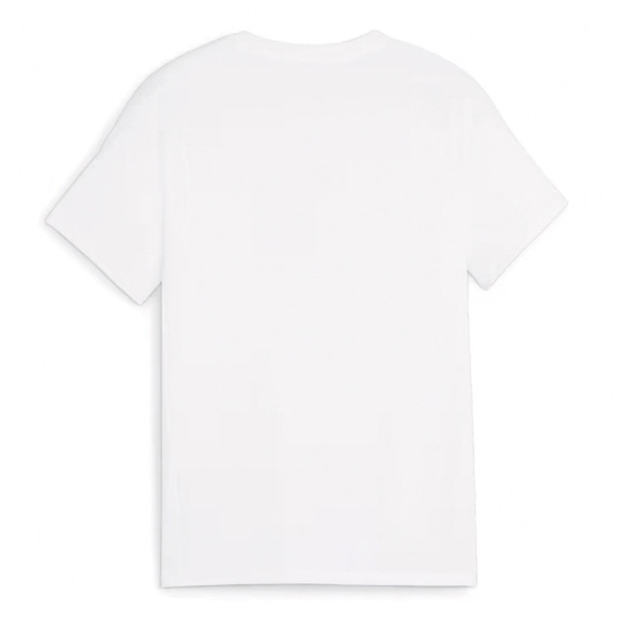 プーマ（PUMA）（キッズ）キッズ ボーイズ エヴォストライプ 半袖 Tシャツ 681331 02 WHT