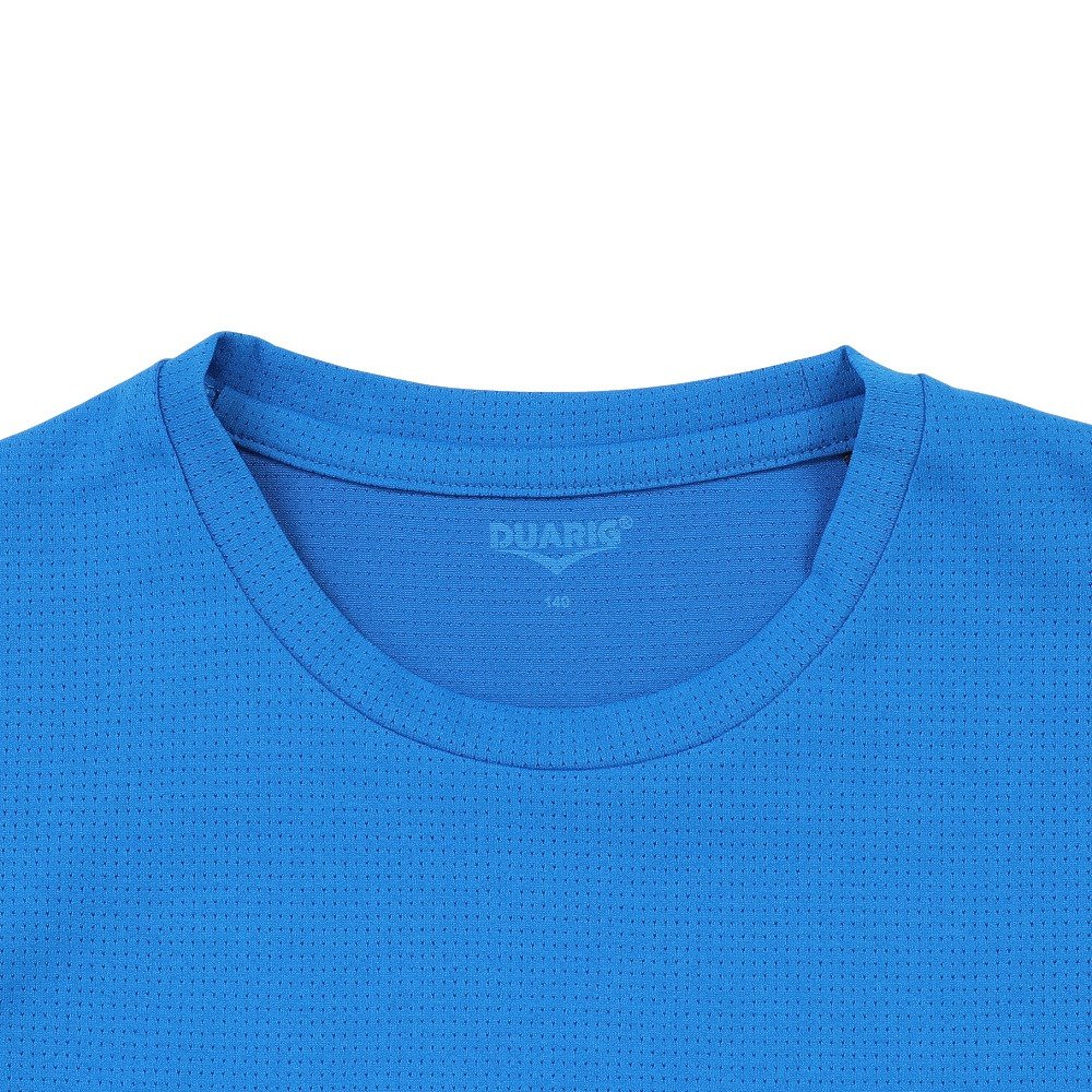 デュアリグ（DUARIG）（キッズ）ジュニア ベーシック ドライプラス PBTMS 半袖Tシャツ 6S0057-TRCT-865CD BLU