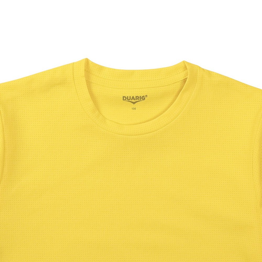 デュアリグ（DUARIG）（キッズ）ジュニア BASIC ドライプラス PBTMS 半袖Tシャツ 6S0057-TRCT-865CD YEL
