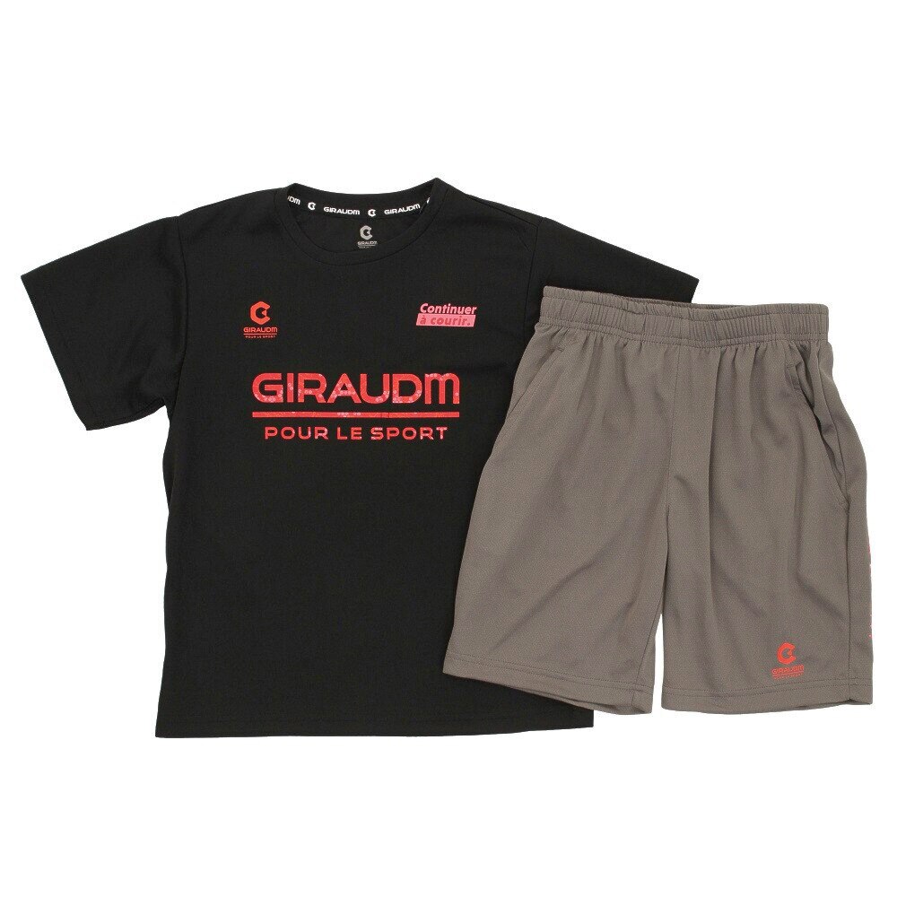  ドライプラス UV半袖Tシャツ上下セット 865GM0CD2463 BLK オンライン価格