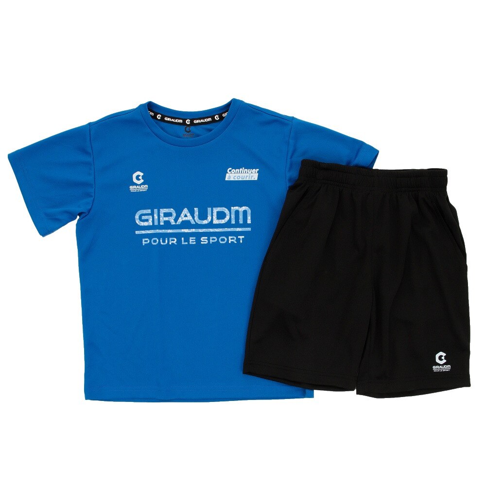  ドライプラス UV半袖Tシャツ上下セット 865GM0CD2463 BLU