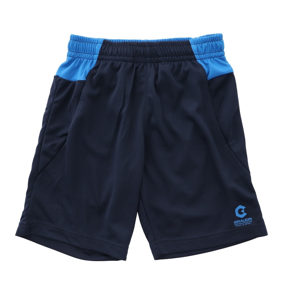 ジローム（GIRAUDM）（キッズ）ドライ 吸汗速乾 UVカット ジュニア Tスーツ 865GM1CD6723 BLU Tシャツ&ハーフパンツセット★★★