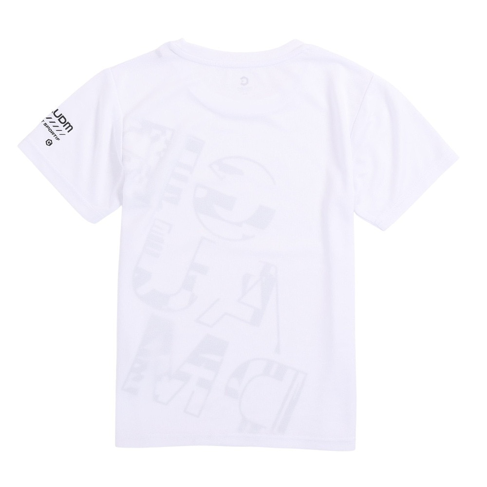 ジローム（GIRAUDM）（キッズ）上下セット キッズ ドライプラス Tシャツ パンツ CT3S0072-TR865-GRSD WHT