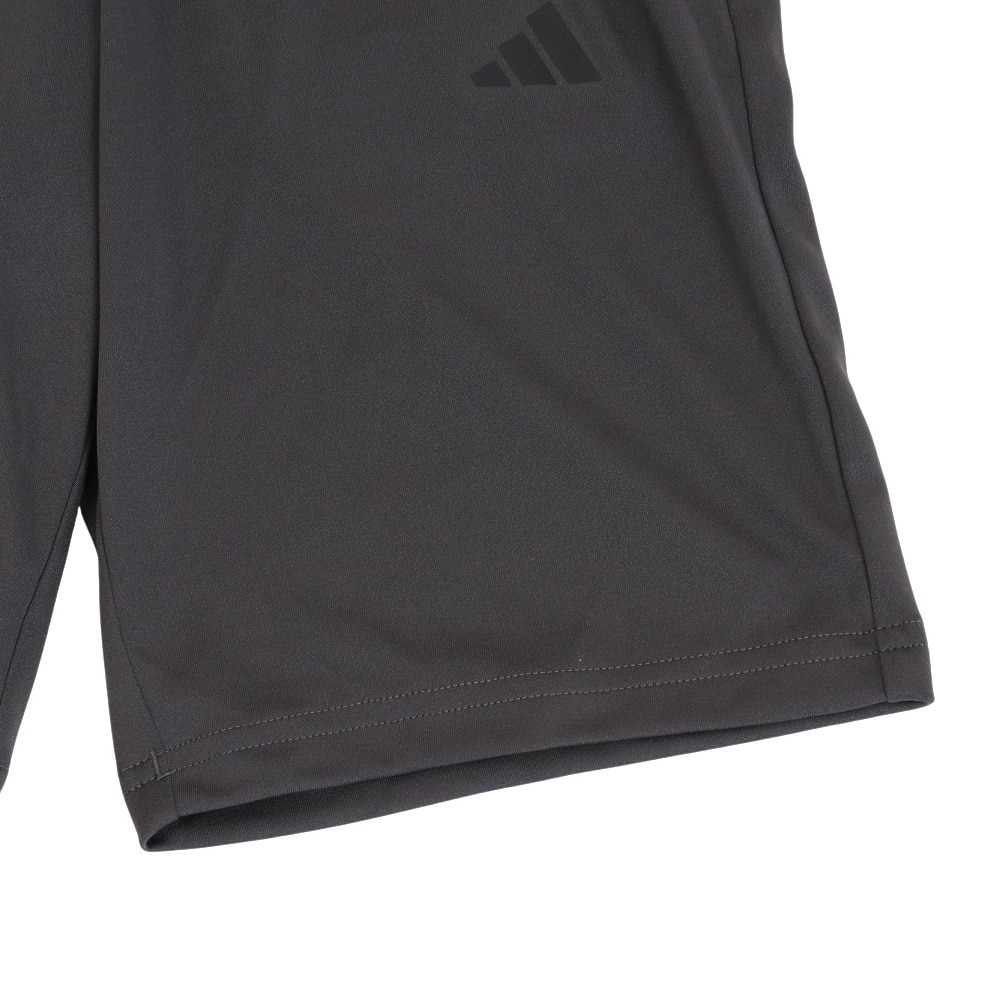 アディダス（adidas）（キッズ）Tシャツ 半袖 キッズ 上下セット AEROREADY スリーストライプス  ECM35-HS1608