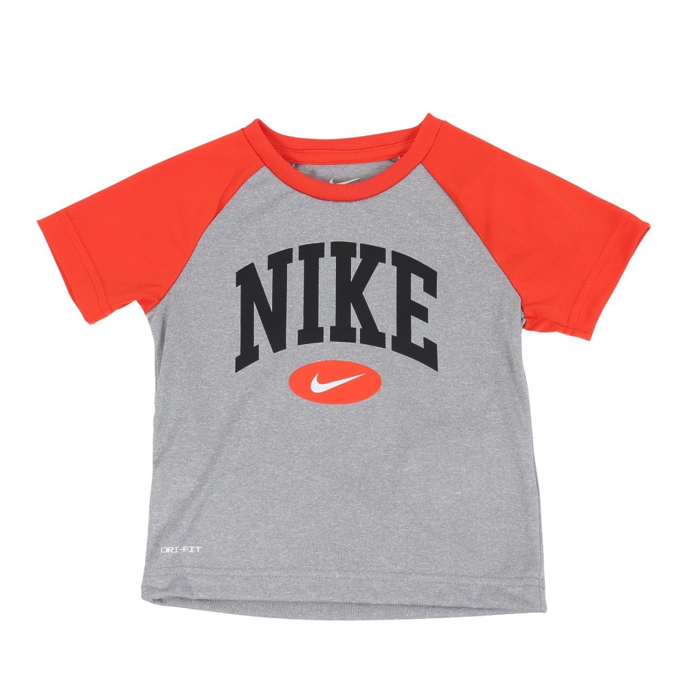 ナイキ（NIKE）（キッズ）トドラー NKB B NK ドライフィット RAGLAN メッシュショート セット 76L729-R7O